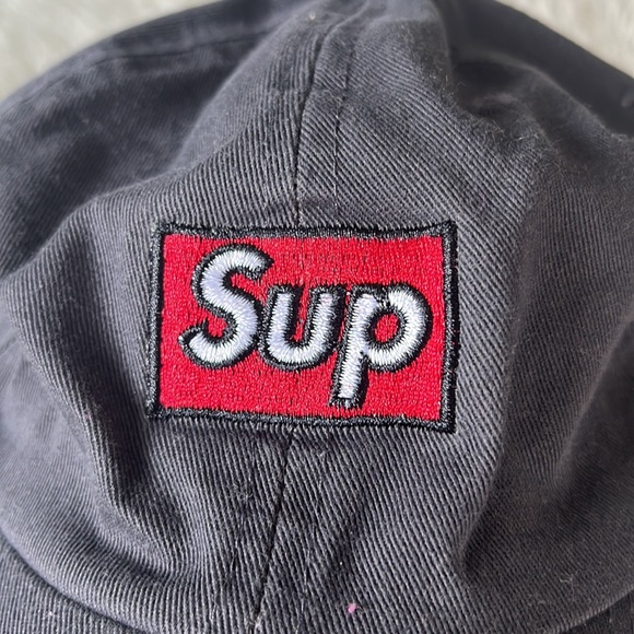 “Sup” blue dad hat baseball cap OS - Picture 5 of 8